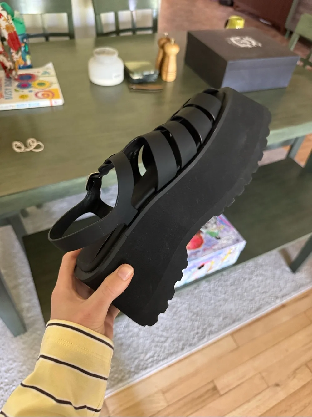 NWT Jeffery Campbell Platform Sandals 6.5